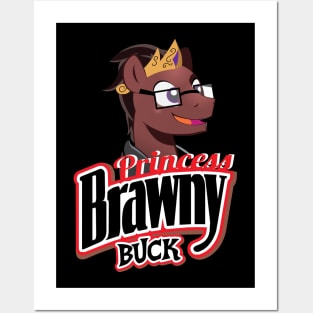 Princess Brawny Posters and Art